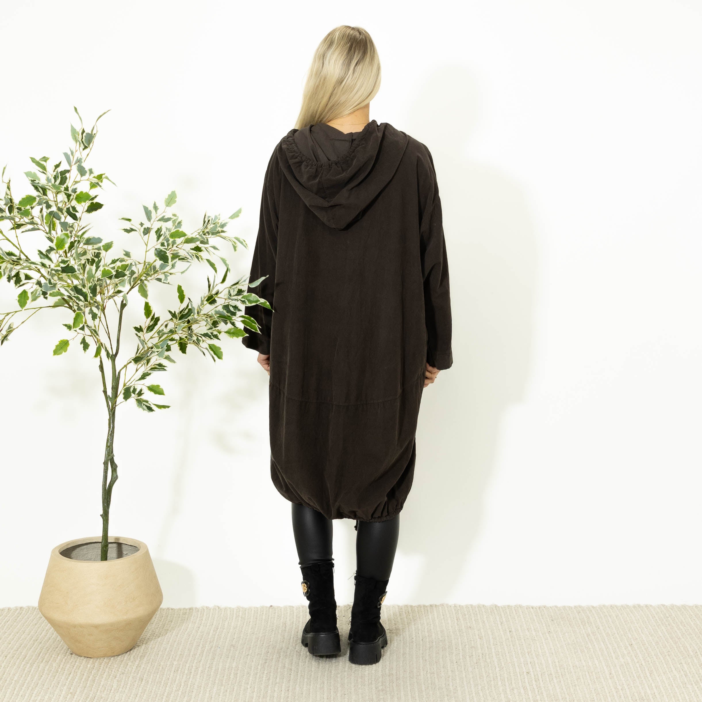 Harriet cardigan/kjole, Choko