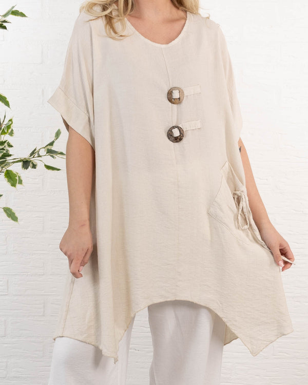 Janni tunika, Beige
