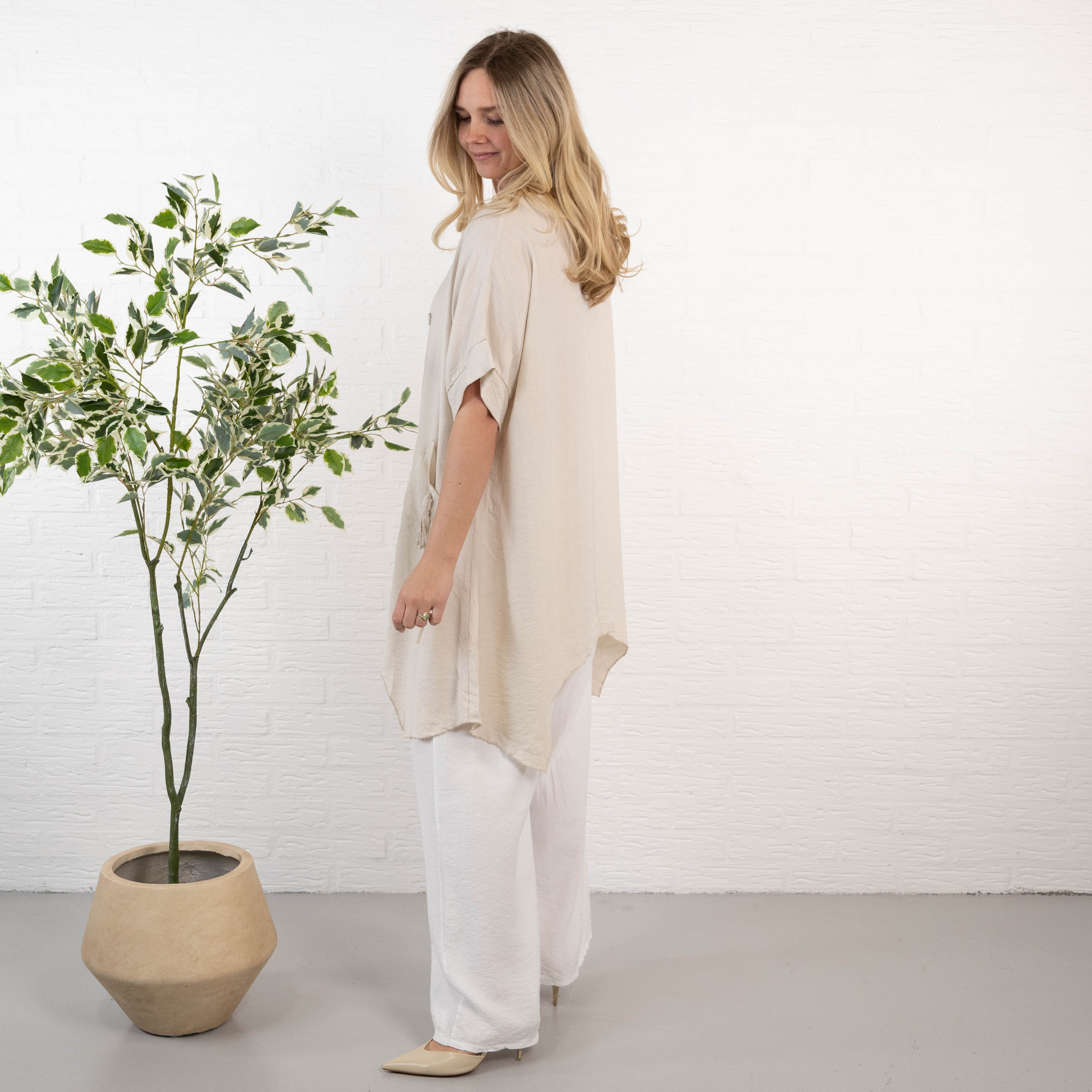Janni tunika, Beige