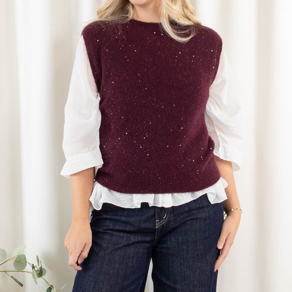 Marie pullover, Purple