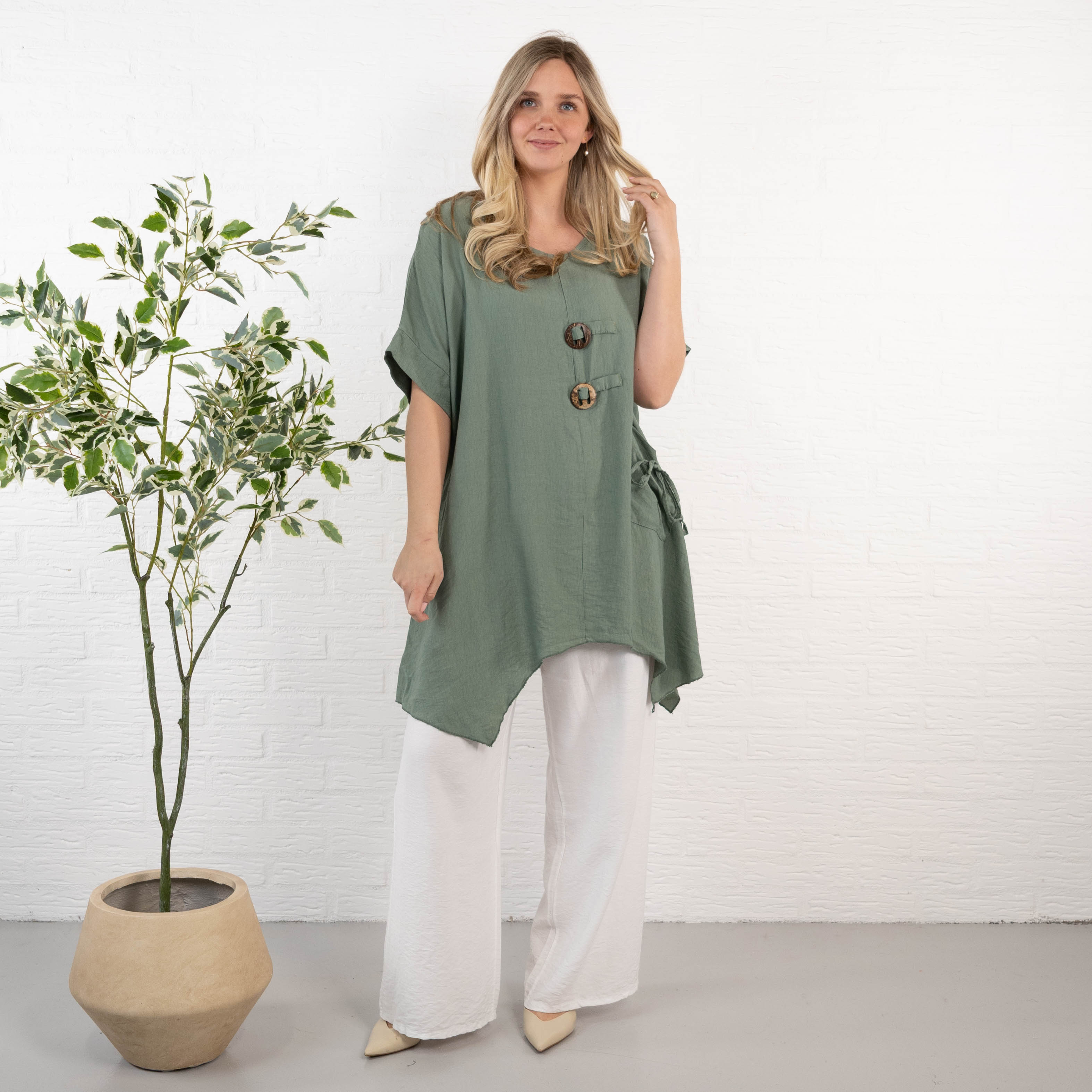 Janni tunika, Khaki