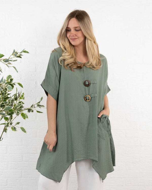 Janni tunika, Khaki