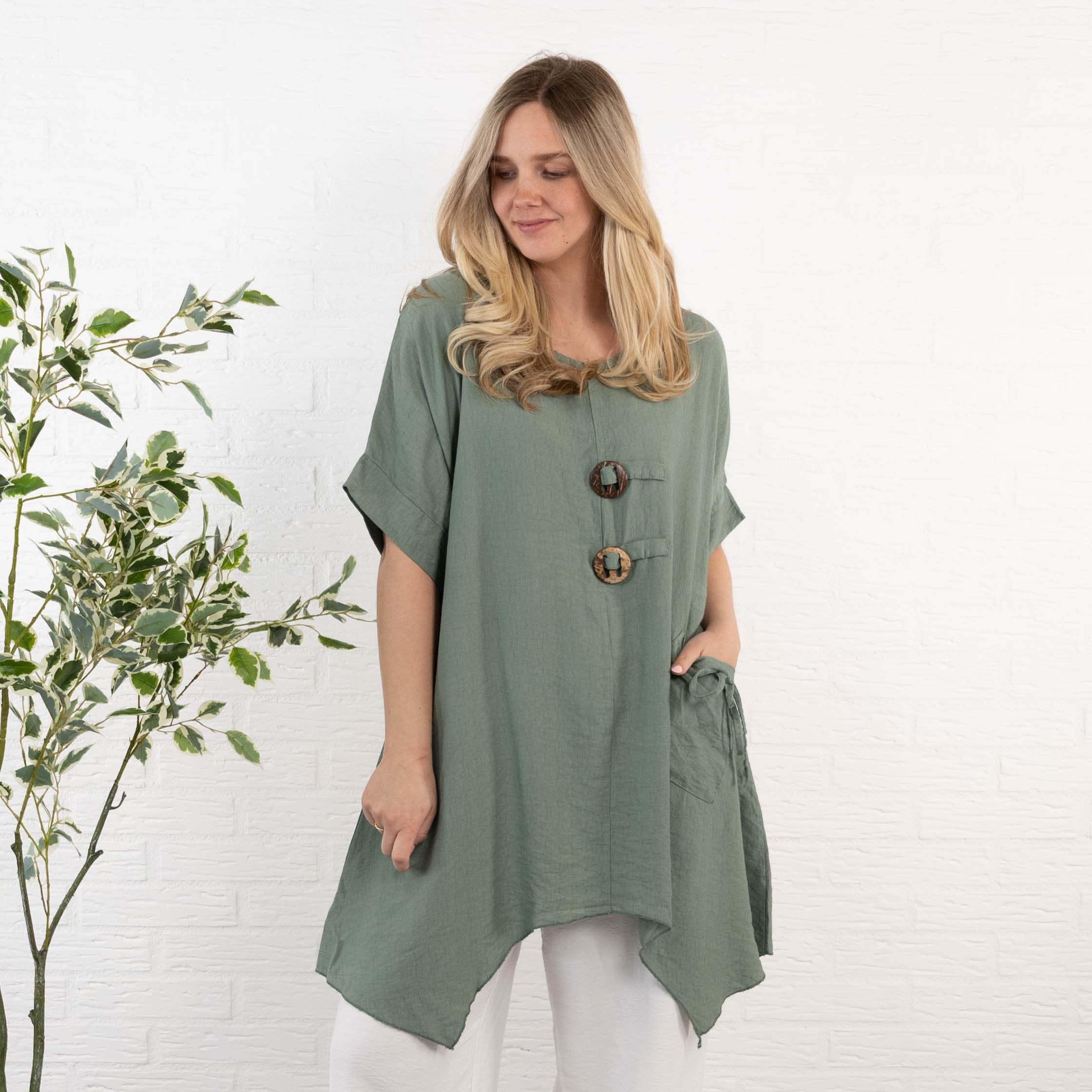 Janni tunika, Khaki
