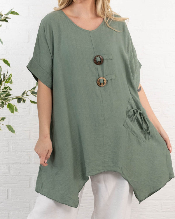 Janni tunika, Khaki