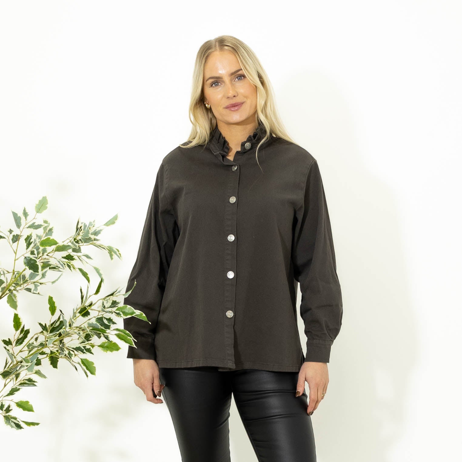 Hazel twill jakke, Choko
