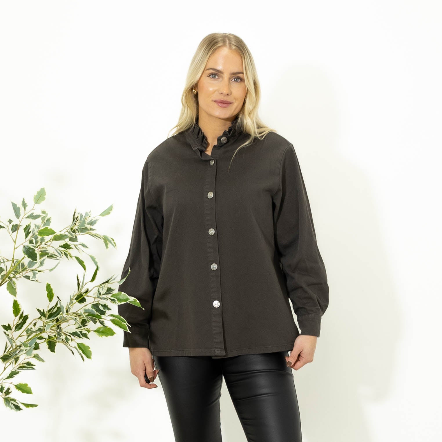 Hazel twill jakke, Choko