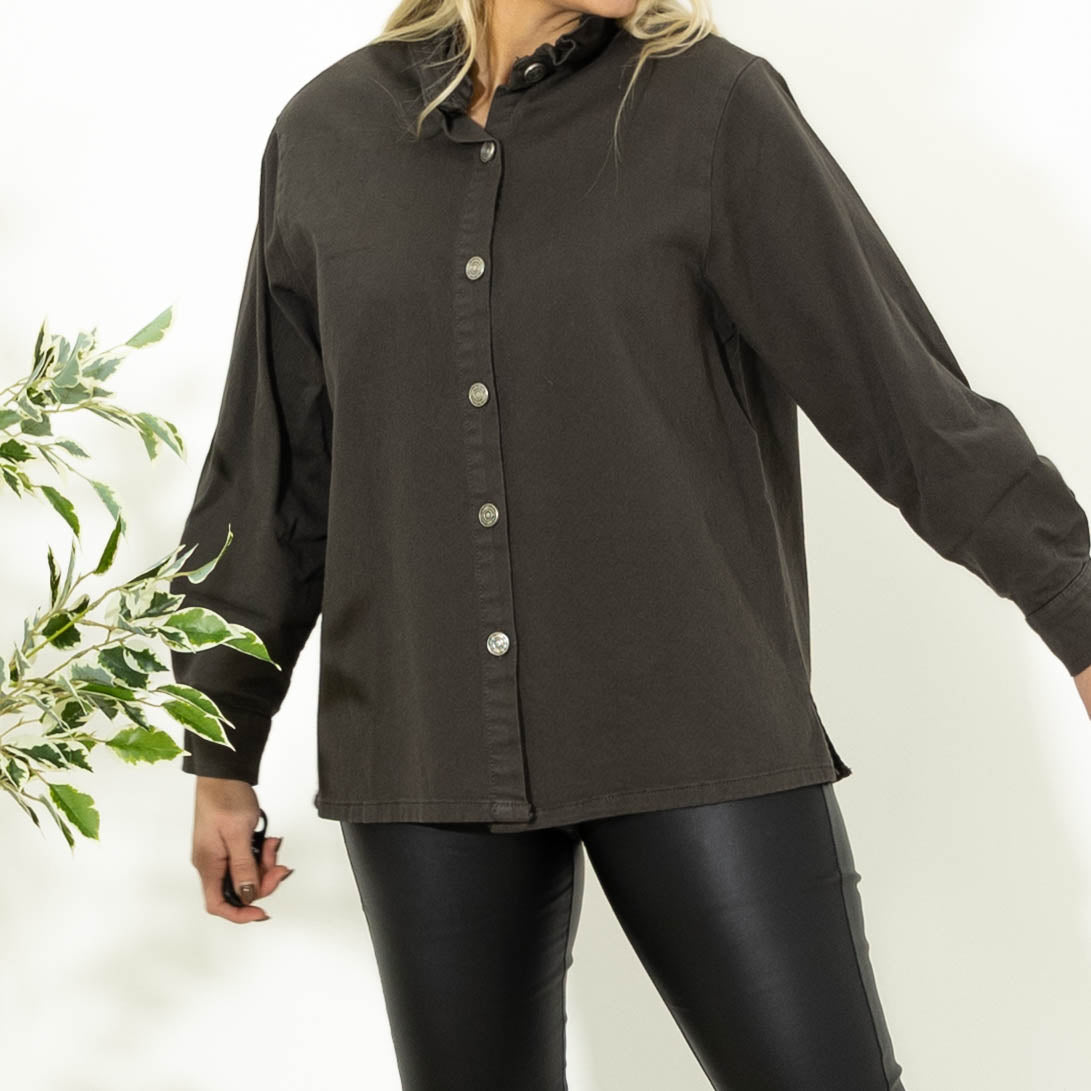 Hazel twill jakke, Choko