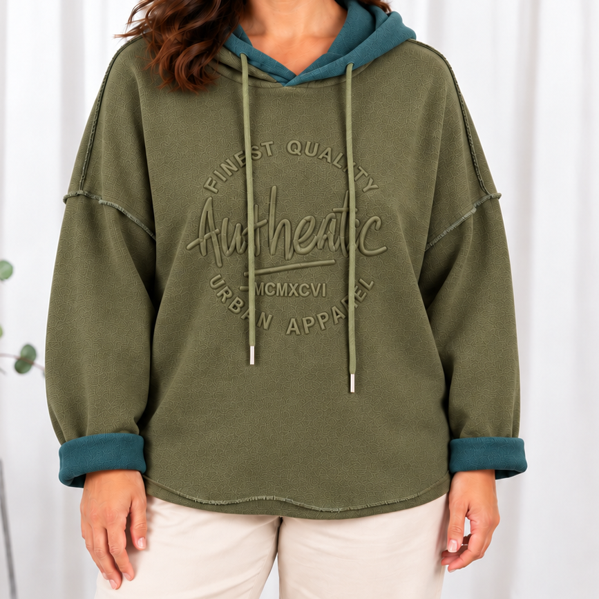 Harper sweatshirt, Armygrøn